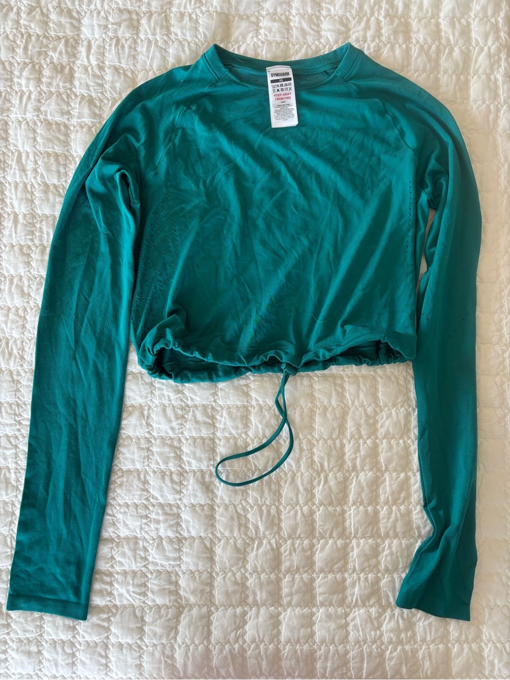 Gymshark Teal Long-Sleeve